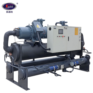 water cooled screw type chiller