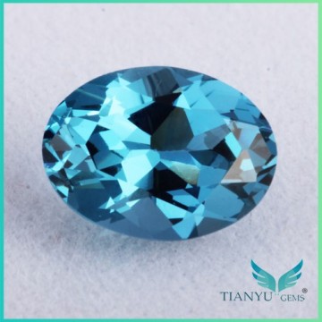 Wuzhou Gems Processing Loose 120# Synthetic Oval Shape Diamond Spinel