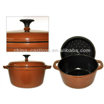 Cast Iron Enamel Pot