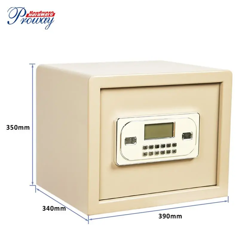 Manufacture 2021 New Mini Portable Two Key Security Money Safe Deposit Box Electronic for Sale Home Hotel Business/