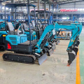 Mesin pemindahan bumi 1ton 0.8ton mini excavator