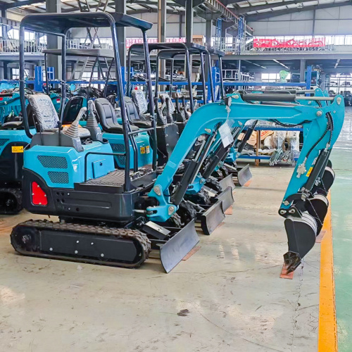 เครื่องจักรเคลื่อนตัวของโลก 1Ton 0.8Ton Mini Excavator