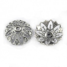 Fashion Pendant, Custom Brass Receptacle Pendant, P8639