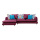 Sleeper Chaise Corner Couch L-berbentuk Bahagian Sofa