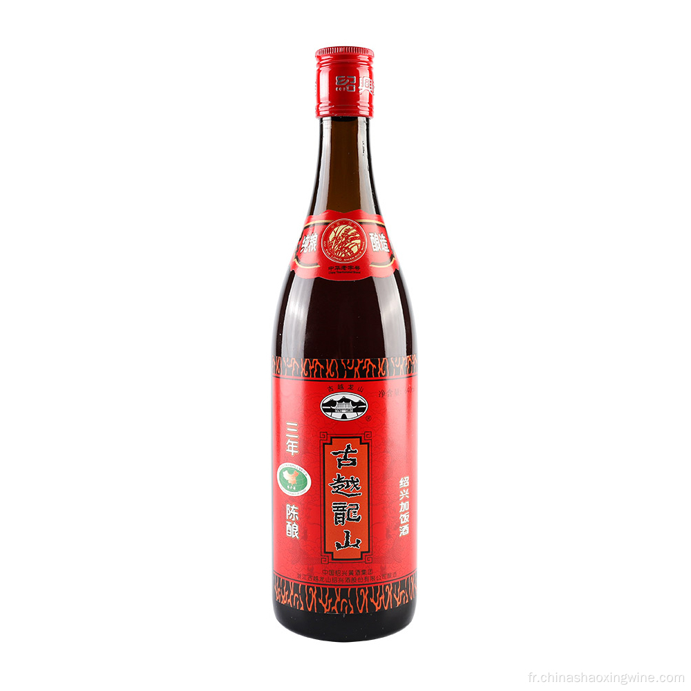 Vin de Shaoxing Jia Fan âgé de 3 ans