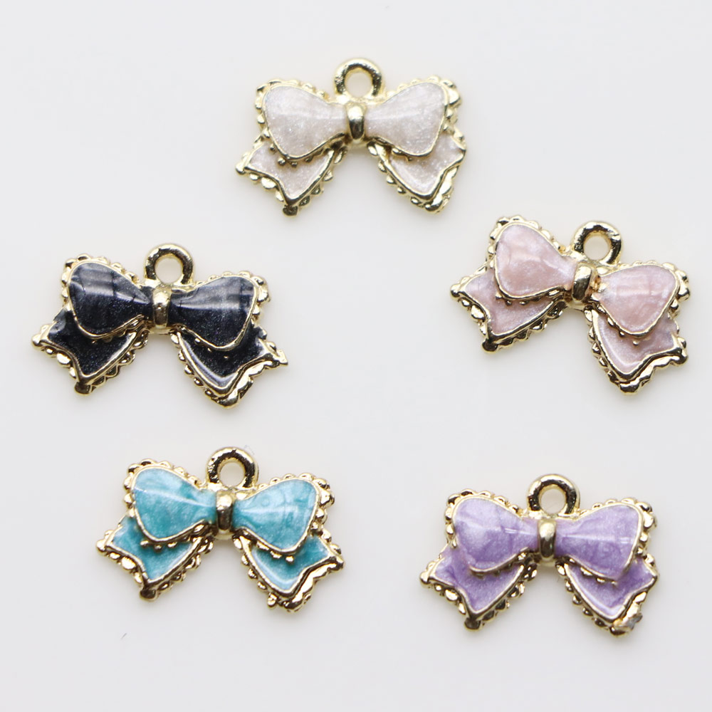 Necklace Enamel Charms