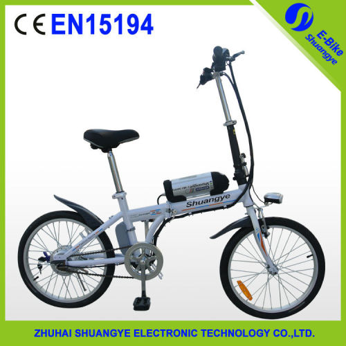 Shuangye new year factory price cheap city bike folding electric bike on sale