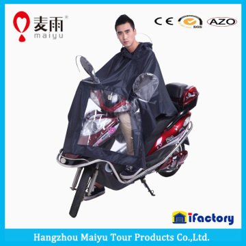 maiyu waterproof PVC polyester adult motorcycle rain poncho&rain poncho&poncho raincoat