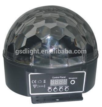 Factory wholesale led crystal magic ball light with gift box