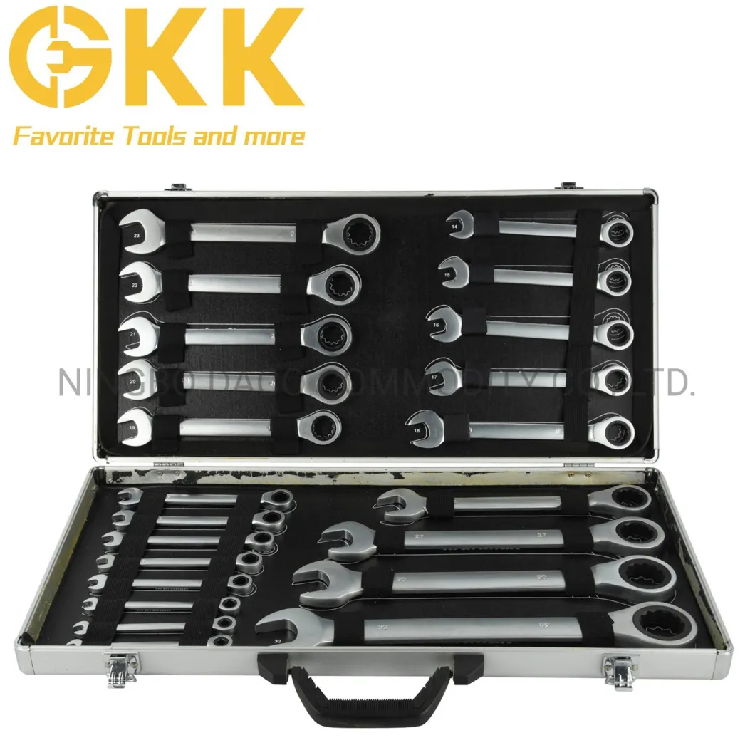 Hot Sale 22PCS Wrench Set in Aluminum Case Hand Tool