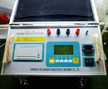 Transformer Winding Resistance Tester