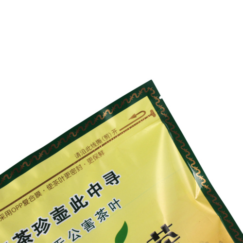 Oolong Tee Verpackungsbeutel