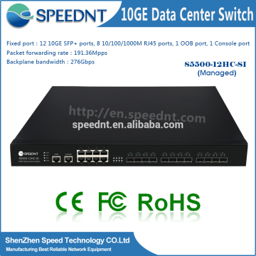 Networking 10G Switch Gigabit Manageable network switch 10g 12-port sfp+ switch