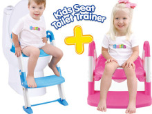 Children Toilet Ladder Sit Implement