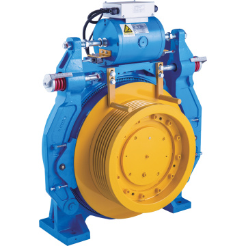 Elevator Gearless Traction Machine 3000kg Shaft Load