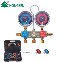 Refrigeration Manifold Gauge for R1234yf: HVAC and Refrigeration Gauge