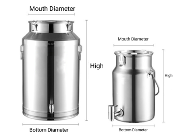 Stainless steel storage container