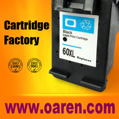 Ink cartridge best buy for hp 60xl CC641wn High Capacity OEM CHIP buy direct from china wholesale