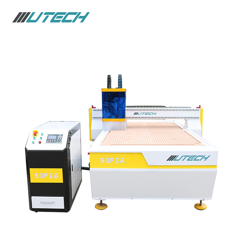 cnc router with oscillating knife