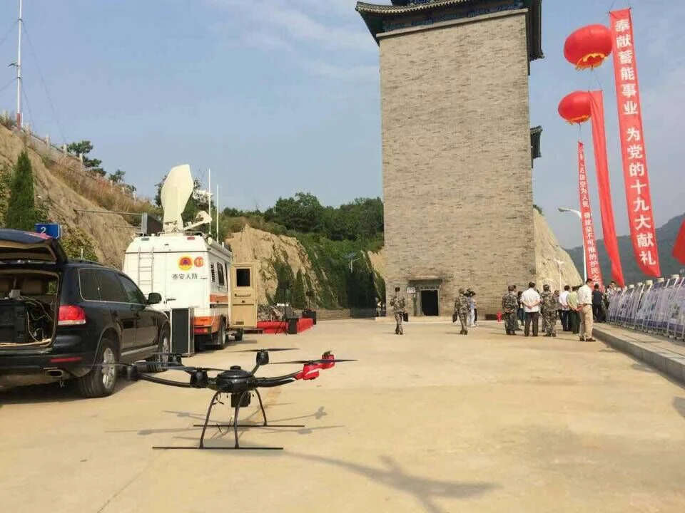 Frontier Defense Use Hexacopter Uav 65 Minutes Long Flight Time 4K Camera
