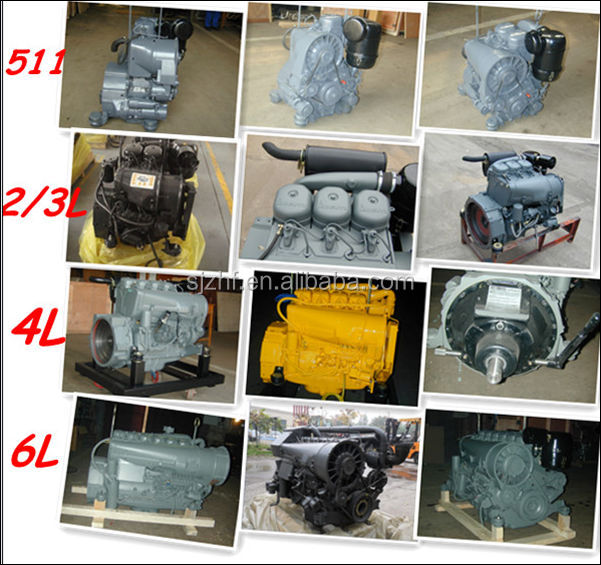 Deutz F4L912T 4 cylinder air cooled 4-stroke deutz 4 cylinder turbo 912 diesel engine