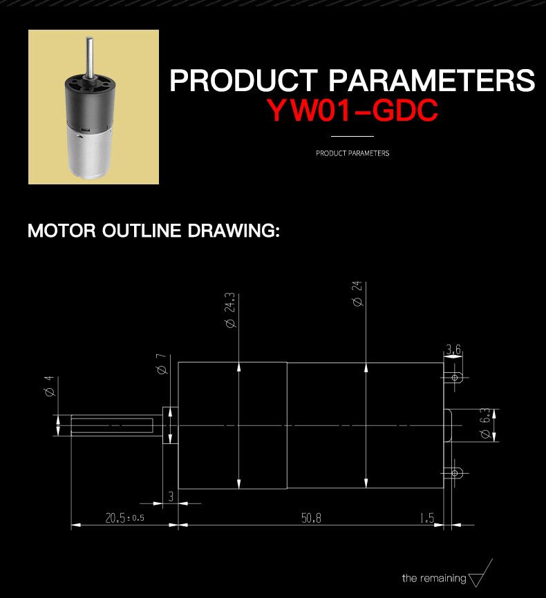 6V 12V 24V Micro Mini Electric GDC Gear Motor Leverantör