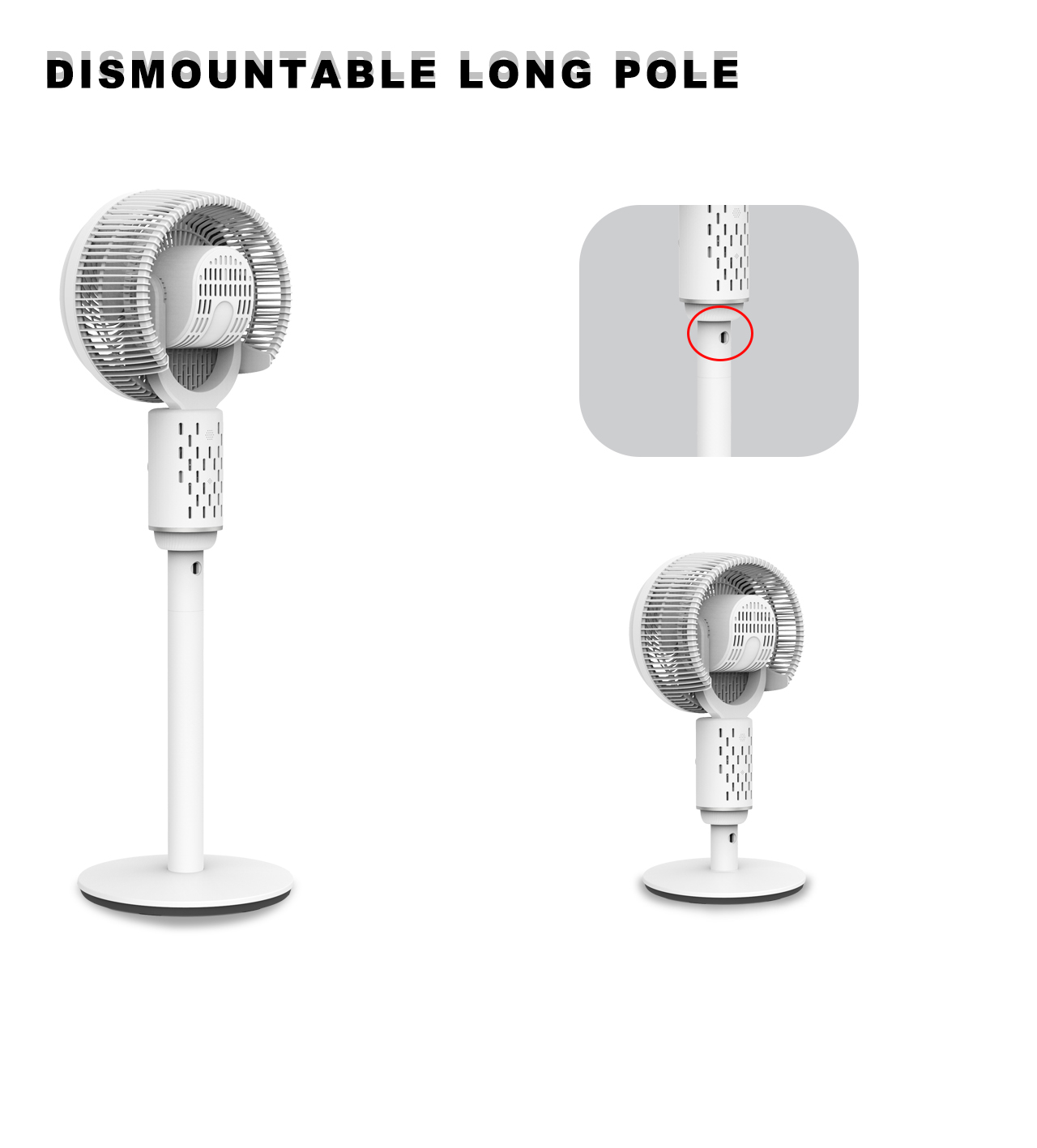 F618 Circulator Fan long pole F618 Circulator Fan long pole