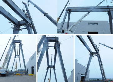 Single beam Semi Gantry Crane