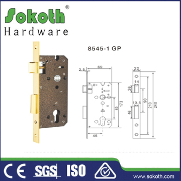 8545 brass door lock body