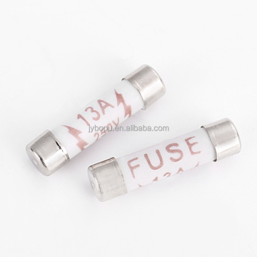 BS1362 Ceramic Fuse - British BS1362 Plug Top Fuse 13A