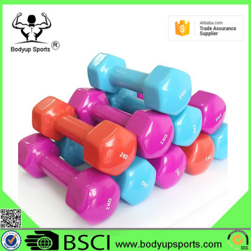 PVC coated dumbbell/PVC Vinyl Dumbbell/PVC dumbbell