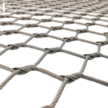 Stainless Steel Woven Mesh Net for Zoo Aviary Safety Fencing