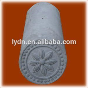 chinese clay tiles grey clay roof tiles