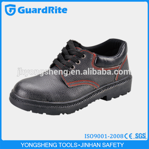 GuardRite Brand Cheap PU Sole Low Cut Construction Safety Shoes , Wholesale Upper Leather Construction Safety Shoes