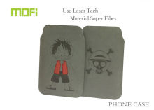 Customized Logo Laser Super Fiber Protective Nokia Phone Pouches For Samsung / Sony / Htc