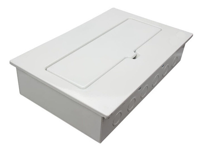 SAIP/SAIPWELL 318*400*85mm 24 way New Design Electrical Modular Terminal ip66 Waterproof Steel Sheet Distribution Box