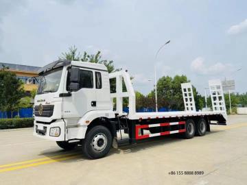 SHACMAN 6x4 excavator transport truck