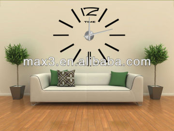 Eva Foam Sticker Wall Clock