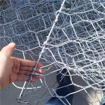hot dipped galvanized welded gabion basket wire mesh