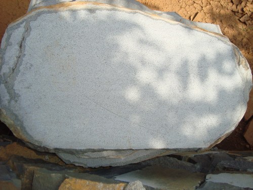 China Hainan black basalt garden round paver stone