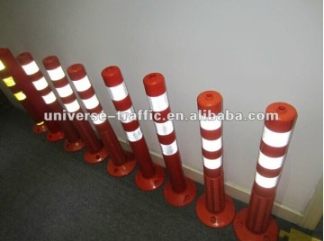 Spring Reflective Flexible Bollard Plastic Bollard Parking Bollards                        
                                                Quality Assured