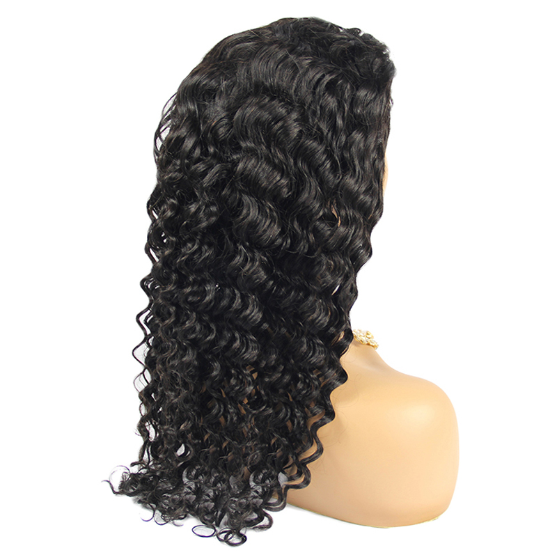 Wholesale kinky curly wigs, Brazilian curly lace front wig,lace front closure human hair wig kinky curly