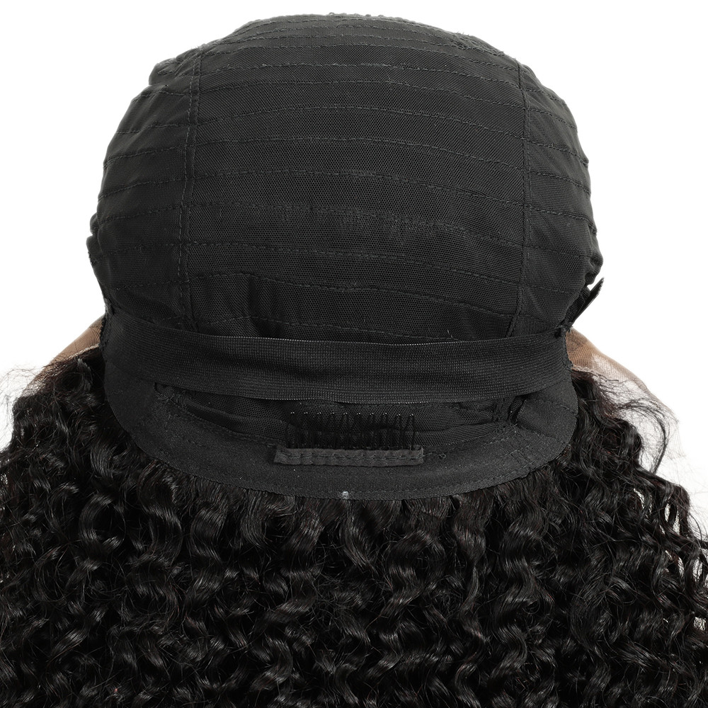 Remy Brazilian Kinky Curly Lace Front Wig Lace Frontal Human Hair Wigs for Black Women
