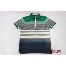 Maglia a righe YD da uomo con Dip-Dye