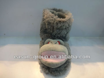 Indoor soft animal shaped shoes