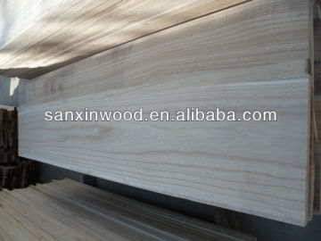 solid paulownia wood cutting board