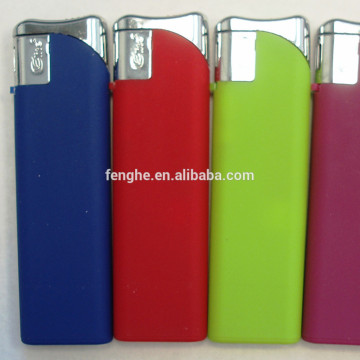 ISO9994&CR refillable rubber painting/mat finished electronic cigarette lighter