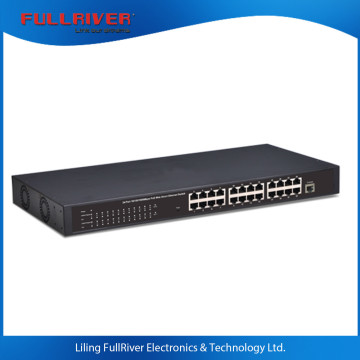 OEM IP camera PoE 24 port poe switch gigabit poe switch