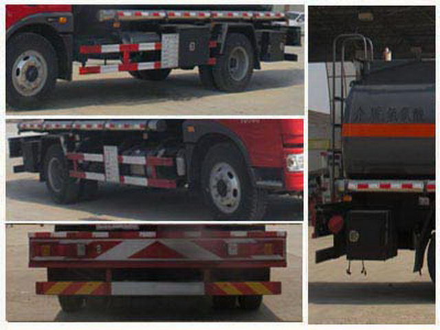 FAW JieFang 15000L Chemical Liquid Tank Truck