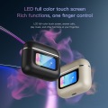 Novos fones de ouvido LED em tela de toque colorida TWS